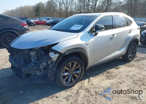 2017 Lexus Nx 200T F Sport z USA, uszkodzony, nr VIN JTJYARBZ5H2056531